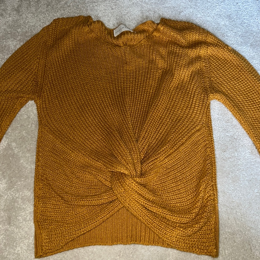 Yellow Dry Goods Sweater